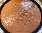 A picture of step 4 of Easy Frozen Chocolate Orange 🍊 🍫 Pie 🥧.