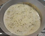 A picture of step 4 of Sago kheer.