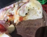 Foto del paso 7 de la receta: Pizza casera (sin palo de amasar)