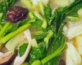 รูปขั้นตอนการทำที่ 6 ของ จับฉ่ายเอ็นข้อไก่,หนังหมู,น้ำซุปเหลือจากการทำไก่อบ - คีโต