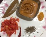 A picture of step 2 of Rajma Chawal.