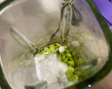 A picture of step 3 of Japanese Zunda (Edamame) Mochi.