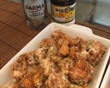 Foto del paso 6 de la receta: Boneless BBQ, Búfalo y Ajo Parmesano