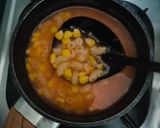 Foto langkah ke 5 dari resep Sup Kental Jagung Makaroni.