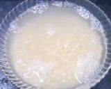 A picture of step 1 of Sweet dahi vada.