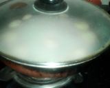 A picture of step 10 of Choco stuffed rasgulla.