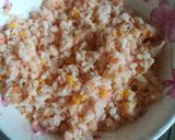 Hình bước làm 3 của món Chà bông tôm phô mai