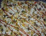 عکس مرحله 11 از دستور پیتزا مرغ و قارچ😋