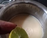 A picture of step 3 of Sattu drink.