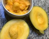 Une image de l'étape 10 de Panna cotta 🍍🥭🍍fruits exotiques 🌴noix de coco 🥥.