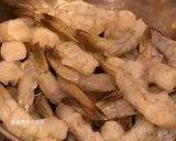 A picture of step 1 of Potato Gnocchi with Curry Sauce.