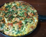 Foto langkah ke 4 dari resep Omelet isi kulkas..