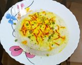 A picture of step 5 of Bhapa Chhena Sandesh.