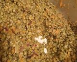 A picture of step 6 of Green grams stew with carrots seasoned with pilau masala.