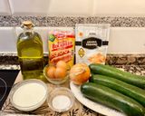 Foto del paso 1 de la receta: Pastel con calabacín y salchichas “sin gluten” (Cake with zucchini and “gluten-free” sausages)