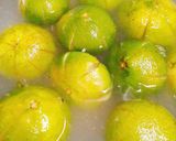 Hình bước làm 1 của món Mứt chanh