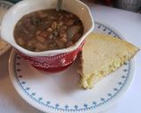 A picture of step 3 of Homemade Mexican beans.