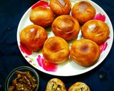 A picture of step 6 of Sattu ka Baati.