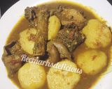 A picture of step 10 of Pepper soup with potatoes.