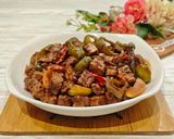 Foto langkah ke 7 dari resep Tumis Tempe Kecap Cabe Gendot.
