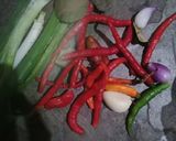 Foto langkah ke 2 dari resep Oncom kencur pedas simple.