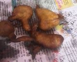 A picture of step 4 of Sweet dish Mithe gulgule.