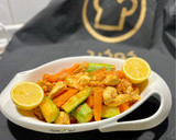 عکس مرحله 4 از دستور خورش کدو سبز