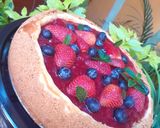 Foto del paso 13 de la receta: Cheesecake o pastel de queso con una compota de fresa 🍓