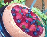 Foto del paso 13 de la receta: Cheesecake o pastel de queso con una compota de fresa 🍓