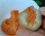 A picture of step 2 of Minty Masala Rose Apple Bites.