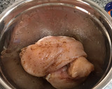 Foto del paso 1 de la receta: Pollo en salsa de verduras