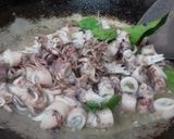 Foto langkah ke 3 dari resep Cumi Cabe Ijo.