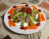 Foto del paso 5 de la receta: Ensalada 🥗 mixta con atún