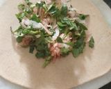 A picture of step 3 of Mooli Methi paratha.