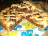 Tarta de Crema de Avellanas, Dulce de leche y Frutos secos.🥧