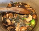 A picture of step 2 of Turkey & Mushroom Soup.