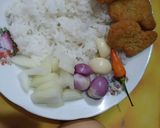 Foto langkah ke 1 dari resep Nasi goreng teriyaki.