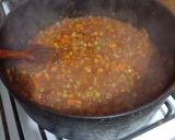Foto del paso 4 de la receta: 38. colchón de arveja 🍳 sobre fideos 🍜 almuerzo completo para llevar!