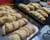 Foto langkah ke 7 dari resep Roti manis pisang coklat.
