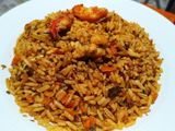 Arroz de langostinos "a mi manera"