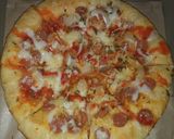 Foto langkah ke 10 dari resep 2 pizza sosis 24cm.