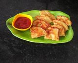 A picture of step 4 of Rice flour puda.