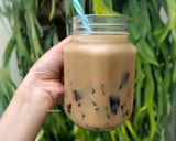 Foto langkah ke 3 dari resep Es kopi jelly.