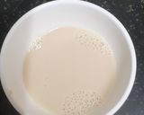 A picture of step 2 of Basic Chapati / Paratha dough using soya milk.