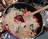 Foto langkah ke 2 dari resep Nasi Liwet Rice Cooker.