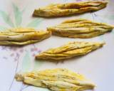#Karela,fish,layers,flower,  net and triangle shaped Nimkis recipe step 8 photo