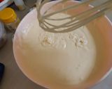 Foto langkah ke 4 dari resep Cake birthday aneka rasa mix dengan puding roti tawar no mixer.