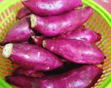 Hình bước làm 1 của món Bánh bi khoai lang