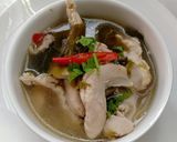 รูปขั้นตอนการทำที่ 6 ของ อกไก่ต้มใบชะมวง