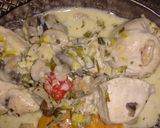 Foto del paso 2 de la receta: Pollo al verdeo o pechuga a la princesa